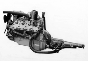 Ford Vendome (1953) - der V8-Motor, wie er auch im Comète und Vedette eingebaut wurde