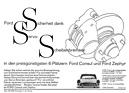 Ford Zephyr (1961) - Werbung - Servo-Scheibenbremsen für Consul und Zephyr