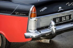 Ford Zodiac Convertible Mark II (1962) - Zweifarbenlackierungen waren damals beliebt