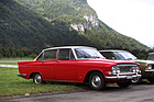 Ford Zodiac Mk III (1963) - eine gehobenere Variante des Zephyr 6, allerdings mit Änderungen bei den hinteren Türen - am British Car Meeting 2013 in Mollis
