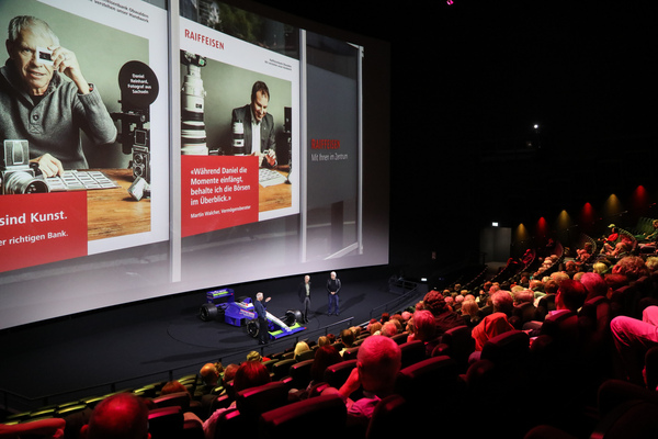 Frage-und-Antwort-Runde nach dem Film – "Trophäen der Zeit – Die Fotografendynastie Reinhard" im Verkehrshaus der Schweiz in Luzern