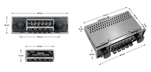 Bild: Frankfurt Stereo - Abmessungen