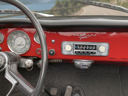 Frankfurt Stereo Classic im VW Karmann Ghia