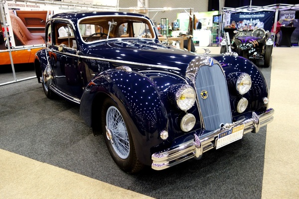 Französische Talbot in der Nationalfarbe - InterClassics Maastricht 2018