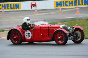 Frazer Nash Ulster (1931) - am 4. Montlhéry Vintage Revival 2017