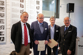 Fredy Lienhard, Hansmarkus Huber, Edy Wyss, Paul Gutjahr Fredy Lienhard, Hansmarkus Huber, Edy Wyss, Paul Gutjahr