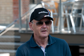 Fredy Lienhard building a car in Romanshorn