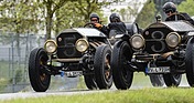 Freistehende Räder wie beim American LaFrance haben nicht nur Vorteile - Motorworld Classics Bodensee 2019