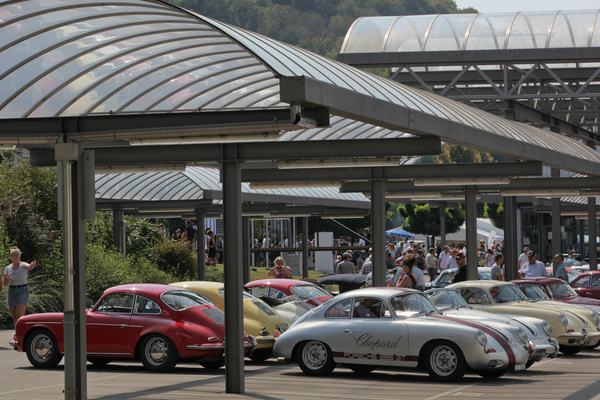 Bild Fröhliches Stell-dich-ein der Porsche 356 Modelle in Schinznach-Bad - Porsche Classic Day 2018 in Schinznach-Bad