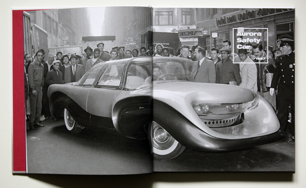 Frühes Sicherheitsauto - Buch "Einmalig! - Die skurrilsten Concept Cars der Autowelt"