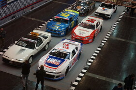 Five racing cars and a pace car - Essen Motor Show 2023
