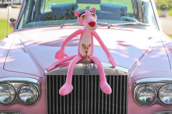 Für Kühlung könnte auch eine Fahrt auf der Motorhaube gut sein, …