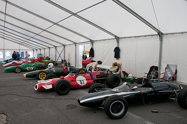 Image: Probably a highlight of the weekend for most visitors - hundreds of vehicles freely accessible in the paddock - Bosch Hockenheim Historic 2013