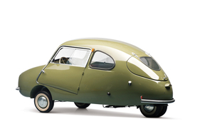 Fuldamobil S-4 (1955) - mit Heckklappe, aber kleiner Heckscheibe