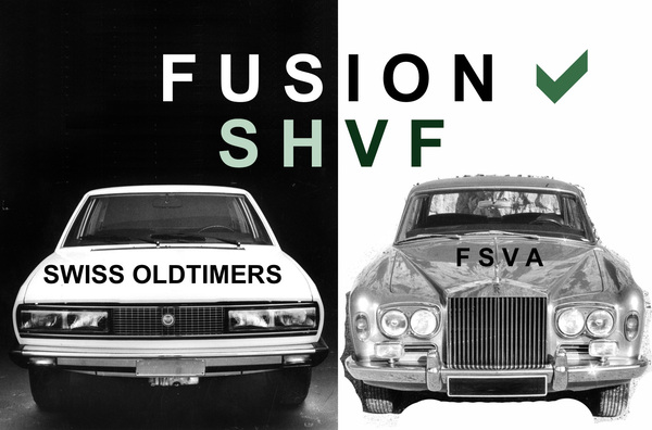 Bild: Fusion von FSVA und Swiss Oldtimers zu FSVH (Swiss Historic Vehicle Federation)