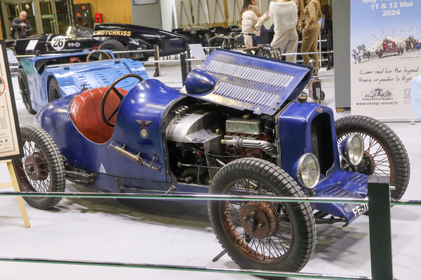 G.A.R Bol d'Or (1927) - mit Vierzylindermotor und 1100 cm3 plus Cozette-Kompressor, Ausstellung Montlhéry 100 Jahre - Rétromobile Paris 2024