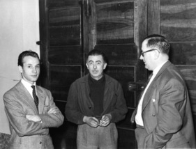 G. Michelotti mit A. Vignale und R. Braunschweig (Chefredaktor AR) (1953) G. Michelotti mit A. Vignale und R. Braunschweig (Chefredaktor AR) (1953)