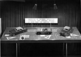 GM (1955) - Kleinmodelle der diesjährigen Traumwagen - Genfer Automobilsalon 1955