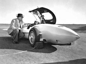 GM Firebird I (1954) - Fahrer-Briefing