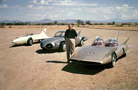 GM Firebird III (1959) - alle drei Firebird zusammen