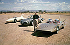 GM Firebird III (1959) - alle drei Firebird zusammen