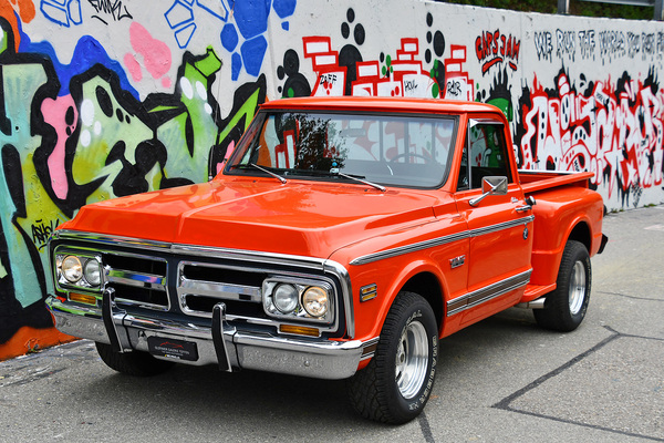 GMC Sierra 1500 Stepside Pick-up (1971) - als Lot 151 an der Versteigerung der Oldtimer Galerie Toffen am 15. Oktober 2022