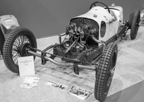 GN Martyr Instone Special (1931) - ein ganz besonderer Wagen - an der Rétromobile Paris 2014