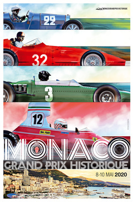 GP Historique Monaco 2020 Plakat