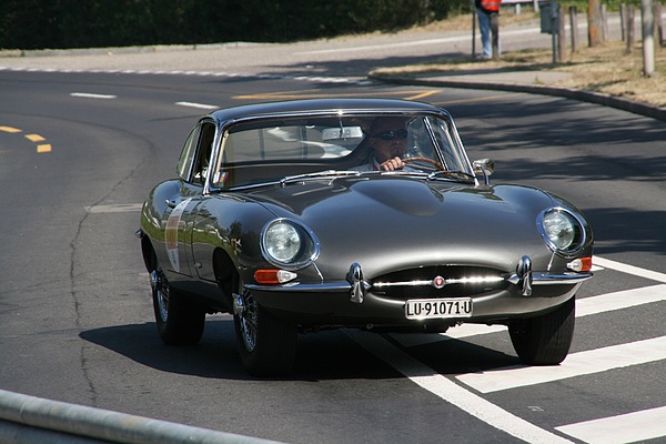 GP Suisse 2009 in Bern - Jaguar E-Type (1961)
