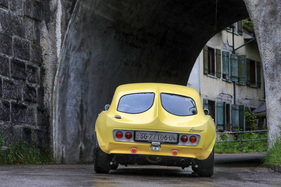 GSM Flamingo GT (1964) - charakteristische Heckgestaltung