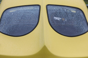 GSM Flamingo GT (1964) - das zweiteilige Heckfenster