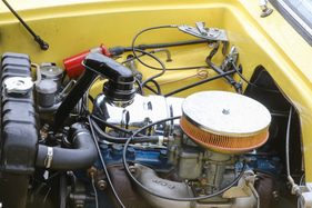 GSM Flamingo GT (1964) - gut sichtbar der GSM-Ansaugkollektor