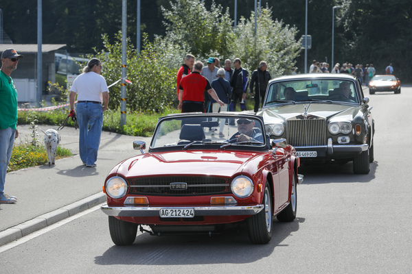 Gäste von der Insel - Triumph TR6 und Rolls-Royce Silver Shadow - 8. Lägern Classic 2025