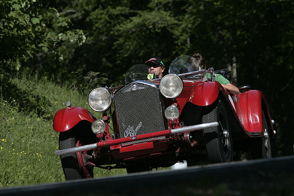 Gaisbergrennen 2011 - Alfa Romeo 6C 1750 GTC (1932) - den Gaisberg hoch