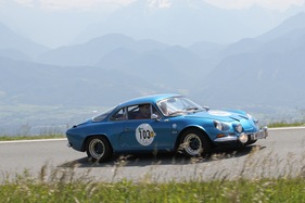 Gaisbergrennen 2011 - Alpine A 110 1600 (1969) - fast oben auf dem Gaisberg