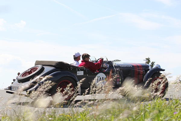 Gaisbergrennen 2011 - Alvis Speed 25 (1934) - die Sieger der Gesamtwertung Tourenwagen auf dem Gaisberg
