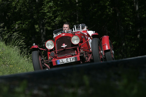 Gaisbergrennen 2011 - Aston Martin 2 Litre Speedster (1937) - am Gaisberg