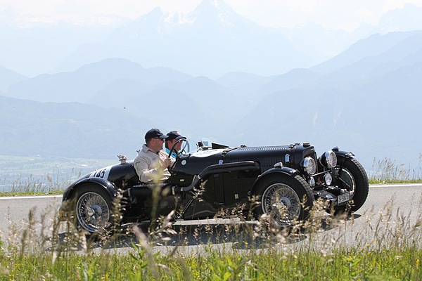 Gaisbergrennen 2011 - Aston Martin Mark II Competition (1934) - auf dem Gaisberg