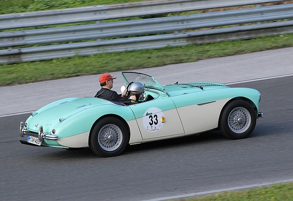 Gaisbergrennen 2011 - Austin Healey 100 4 (1956) - auf dem Salzburgring