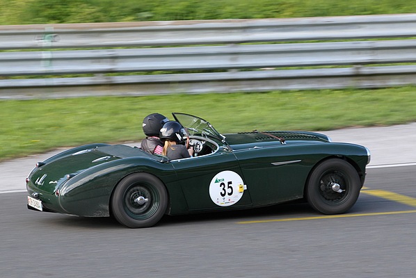 Gaisbergrennen 2011 - Austin Healey 100 4 M (1956) - auf dem Salzburgring