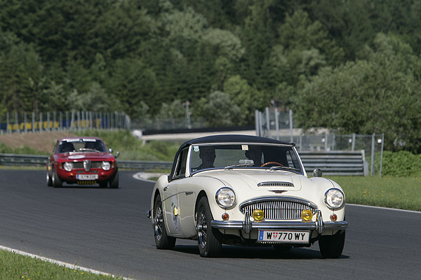Gaisbergrennen 2011 - Austin Healey 3000 MK II (1962) - auf dem Salzburgring