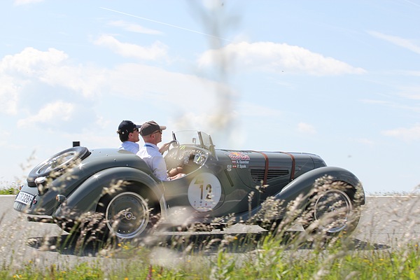 Gaisbergrennen 2011 - BMW 328 (1937) - nach der Zielankunft auf dem Gaisberg