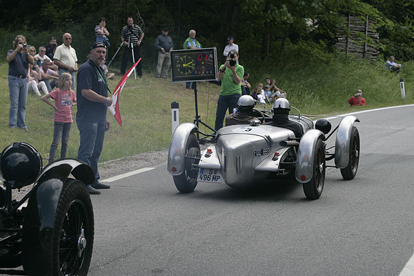 Gaisbergrennen 2011 - Chrysler Imperial Speedster (1927) - am Start zum Gaisberg
