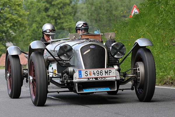 Gaisbergrennen 2011 - Chrysler _Imperial Speedster (1927) - zum Gaisberg hoch