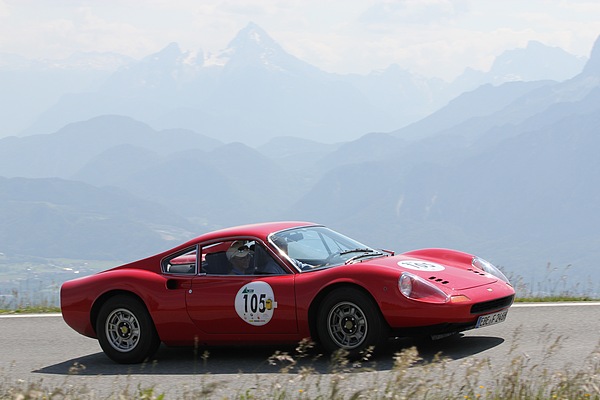 Gaisbergrennen 2011 - Dino 246 GT (1969) - auf dem Gaisberg