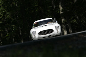 Gaisbergrennen 2011 - Ferrari 250 GT Competizione (1955) - weisser Ferrari am Gaisberg