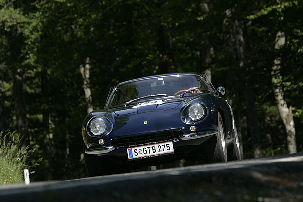 Gaisbergrennen 2011 - Ferrari 275 GTB 4 (1967) - Ersatzwagen am Gaisberg - der 375 MM wollte nicht mehr