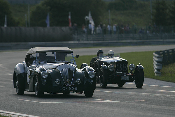 Gaisbergrennen 2011 - Healey Westland (1950) - auf dem Salzburgring