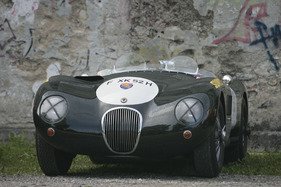 Gaisbergrennen 2011 - Jaguar C Type (1952) - im Fahrerlager