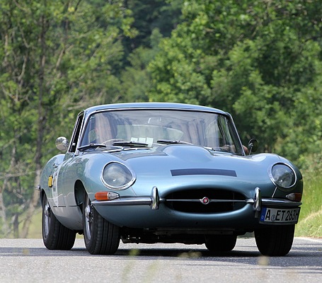 Gaisbergrennen 2011 - Jaguar E Type (1963) - den Gaisberg hoch